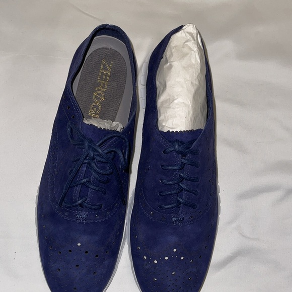 NEW Cole Haan Women’s Navy Shoes Size 8 - Picture 3 of 6